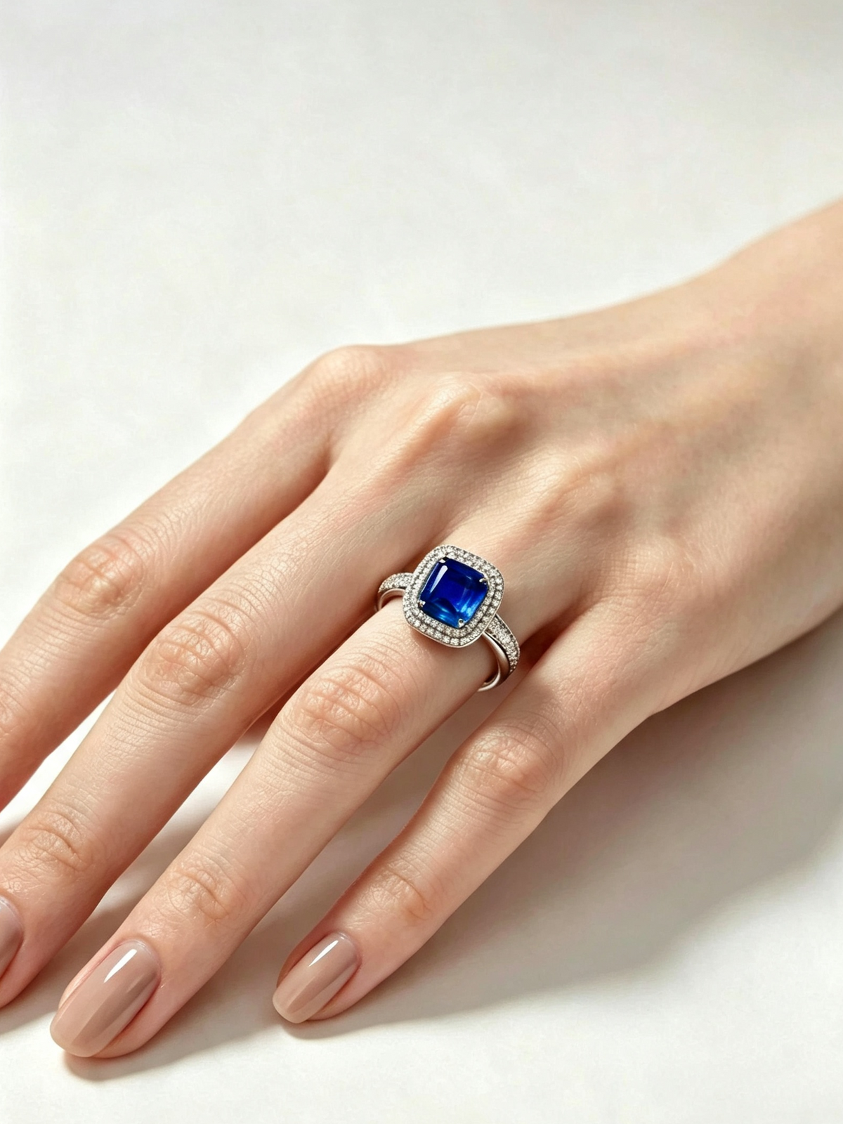 Midnight Halo Ring