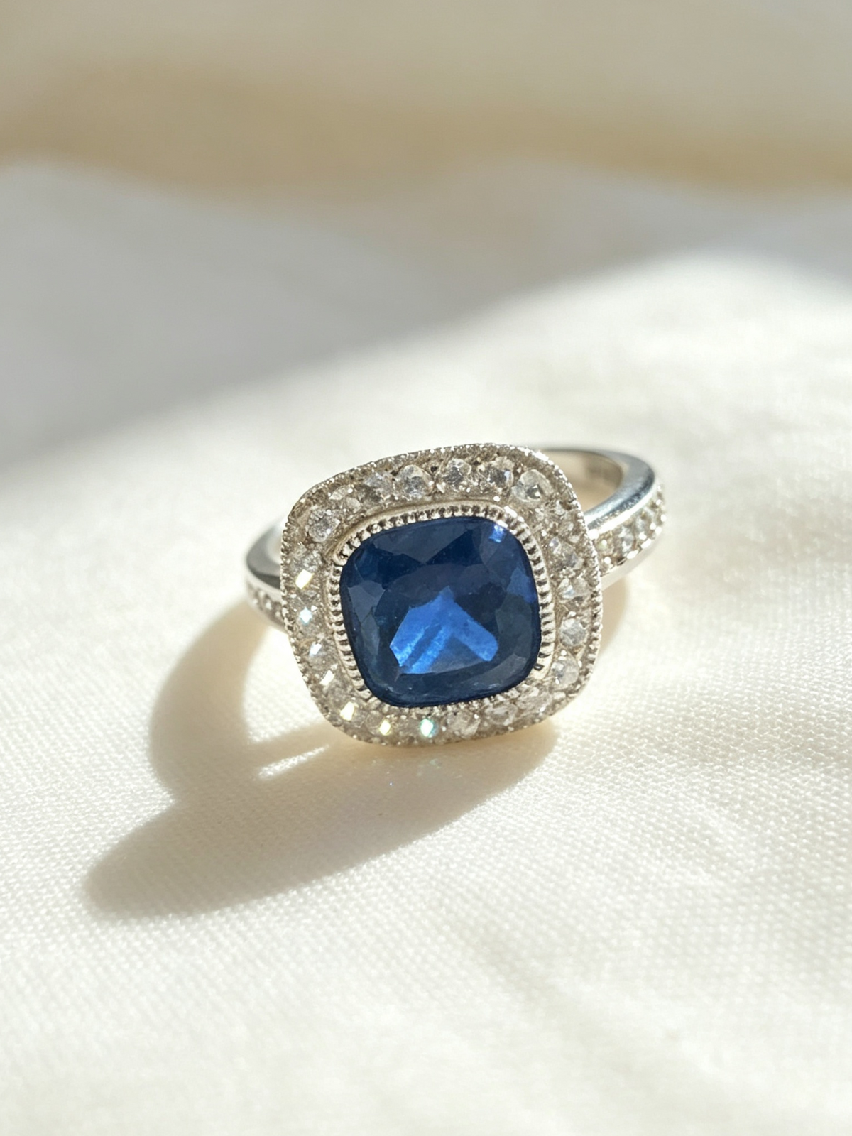Midnight Halo Ring