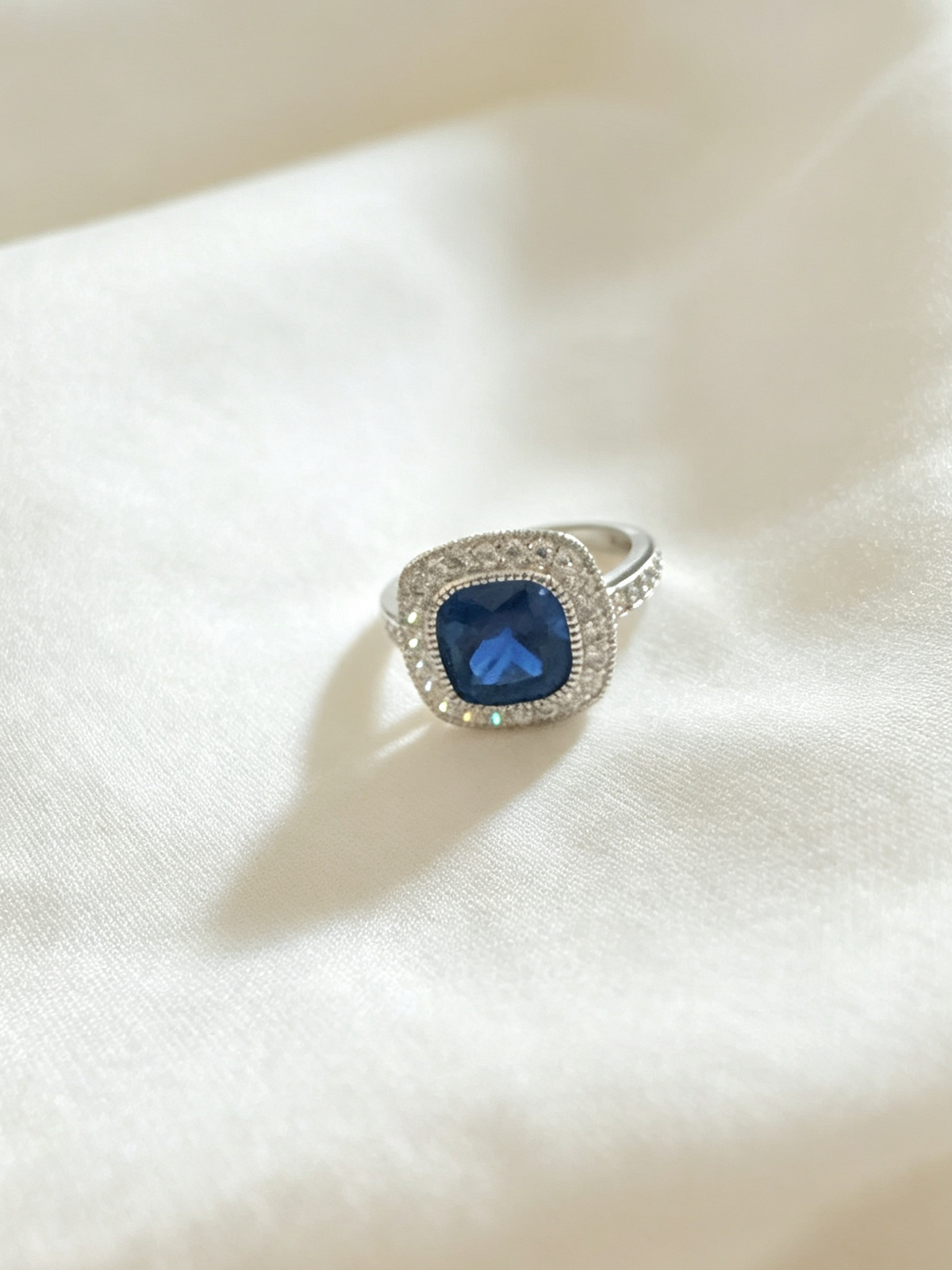 Midnight Halo Ring