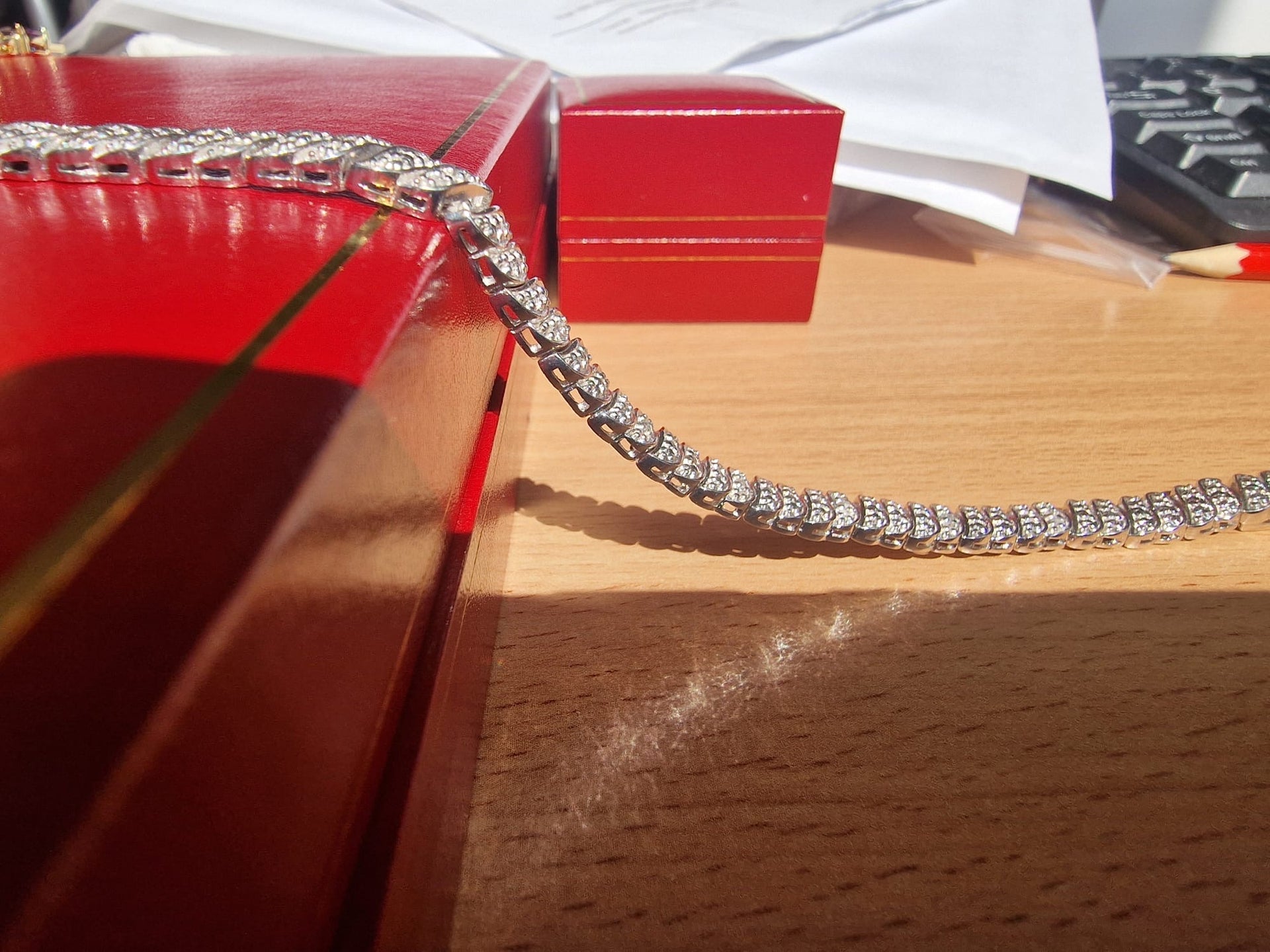 Natural diamond bracelet limited edition Special Listing