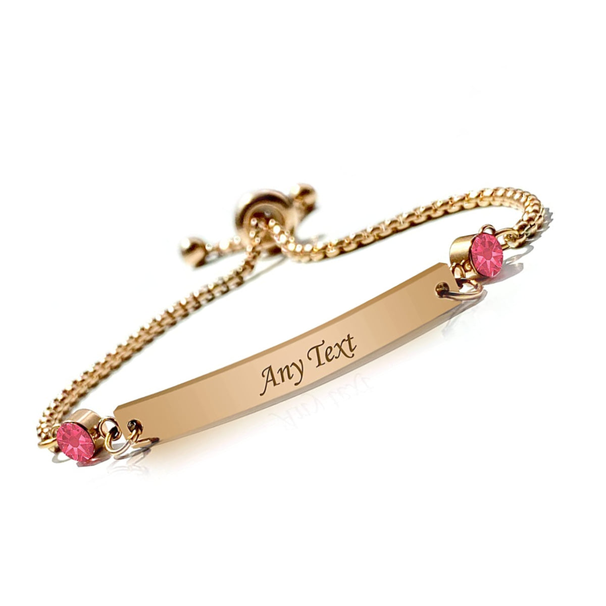 Dubai Gems Personalised Birthstone Bracelet