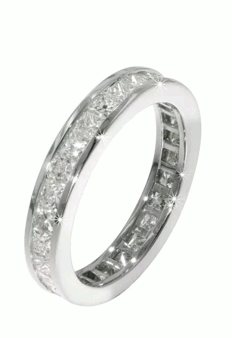 Sterling Silver Full eternity Band ring Designer by Dubai Gems