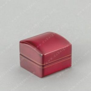 Crimson Red Cherry wood Ring Box Designed by Claudia’s New Range