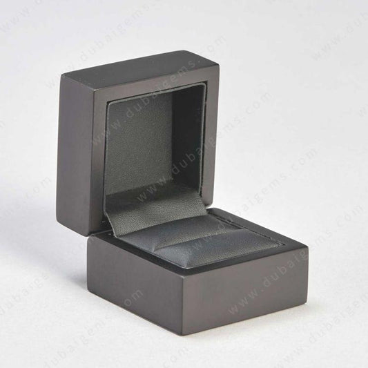 Black Matte wood Ring Box Designed by Modenisa New Range