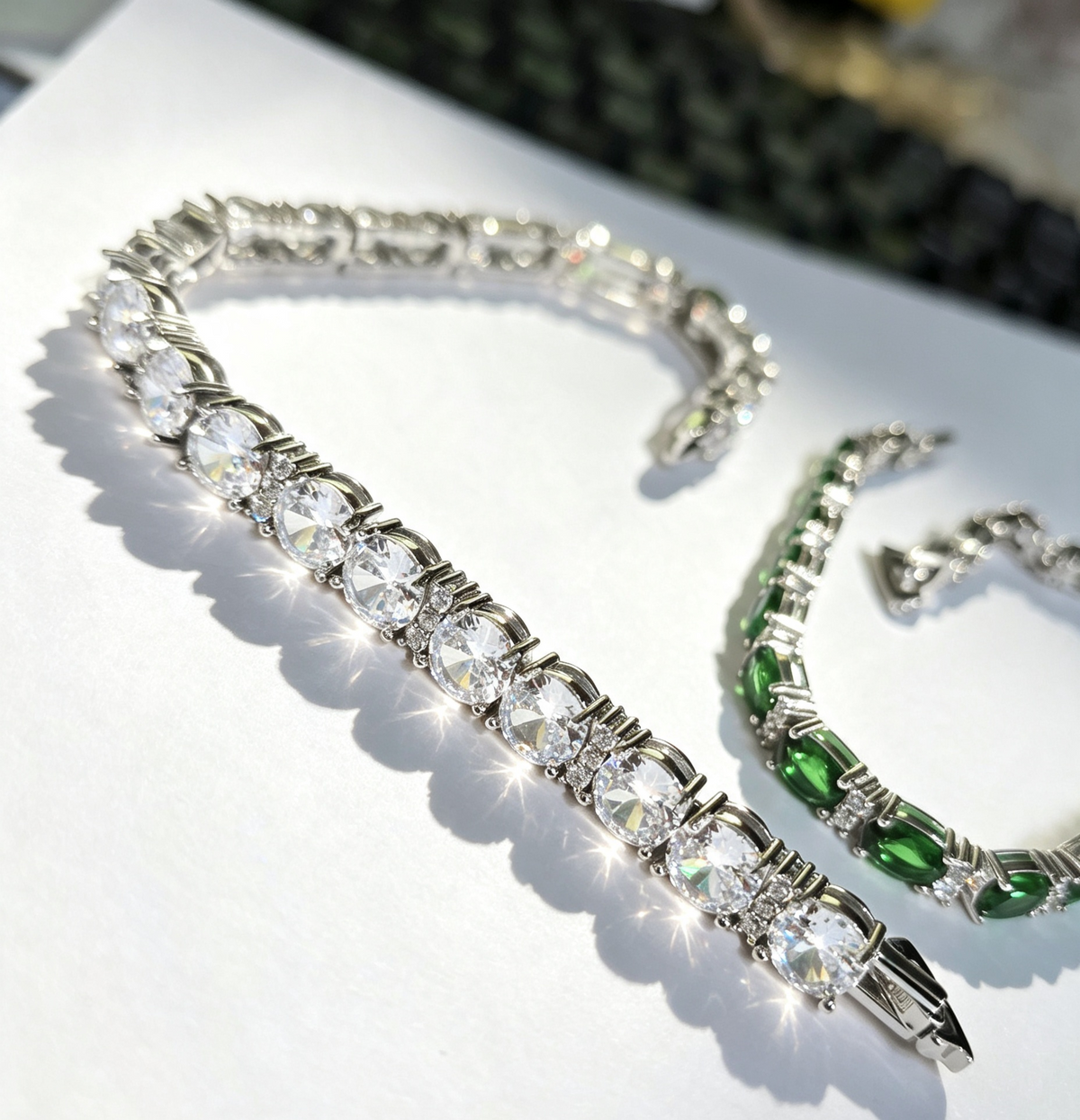 Choose Any 2 Tennis Bracelets | Special 2-Piece Offer | Yellow or White Gold Finish