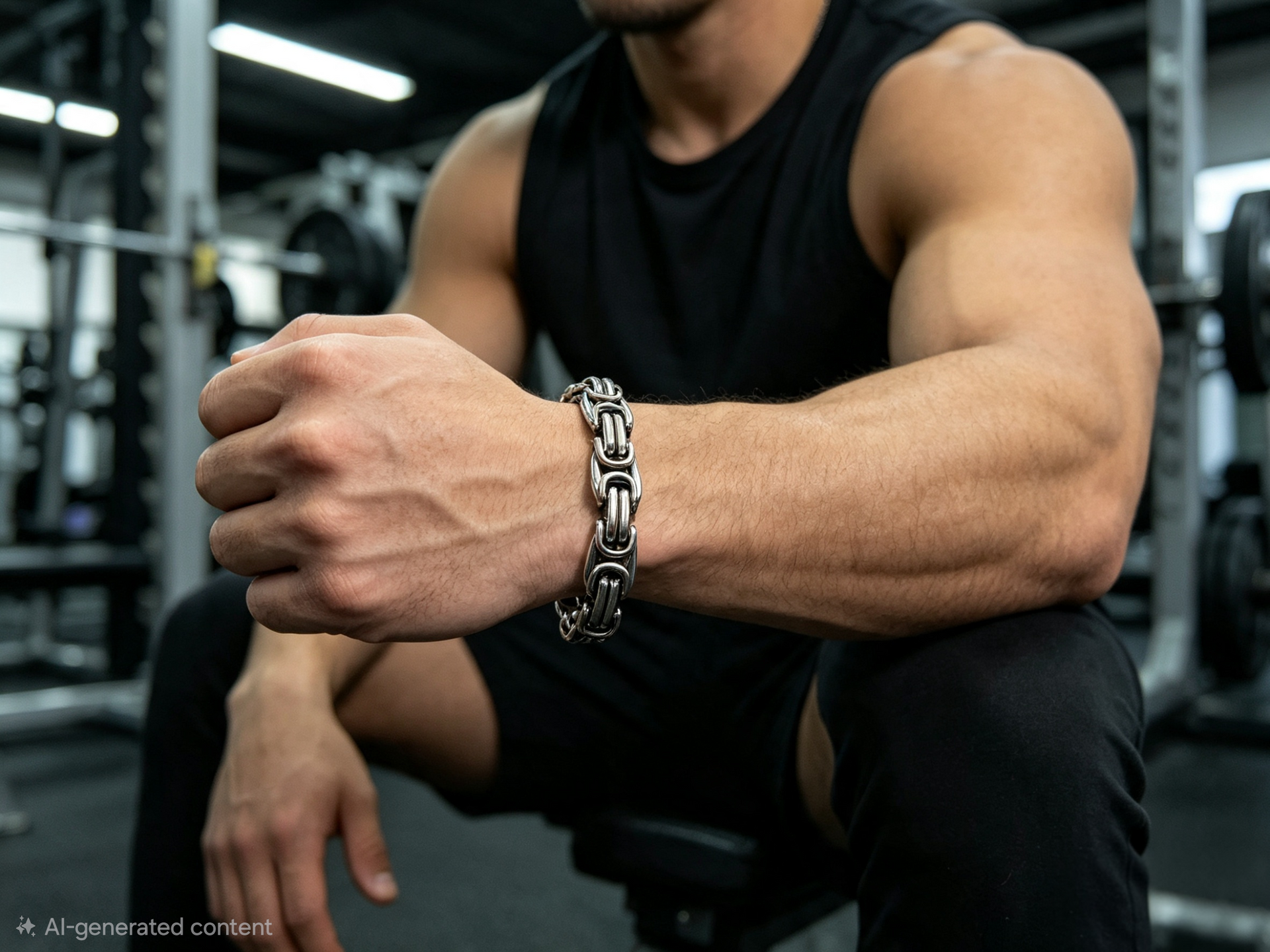 The Guardian Link Bracelet – Premium Men’s Jewellery for Strength & Courage