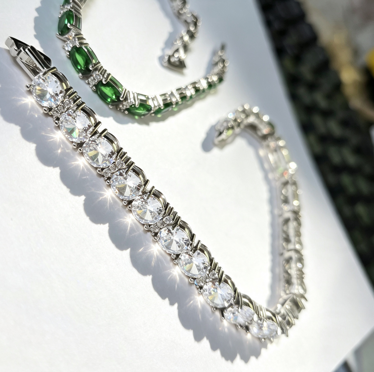 Choose Any 2 Tennis Bracelets | Special 2-Piece Offer | Yellow or White Gold Finish