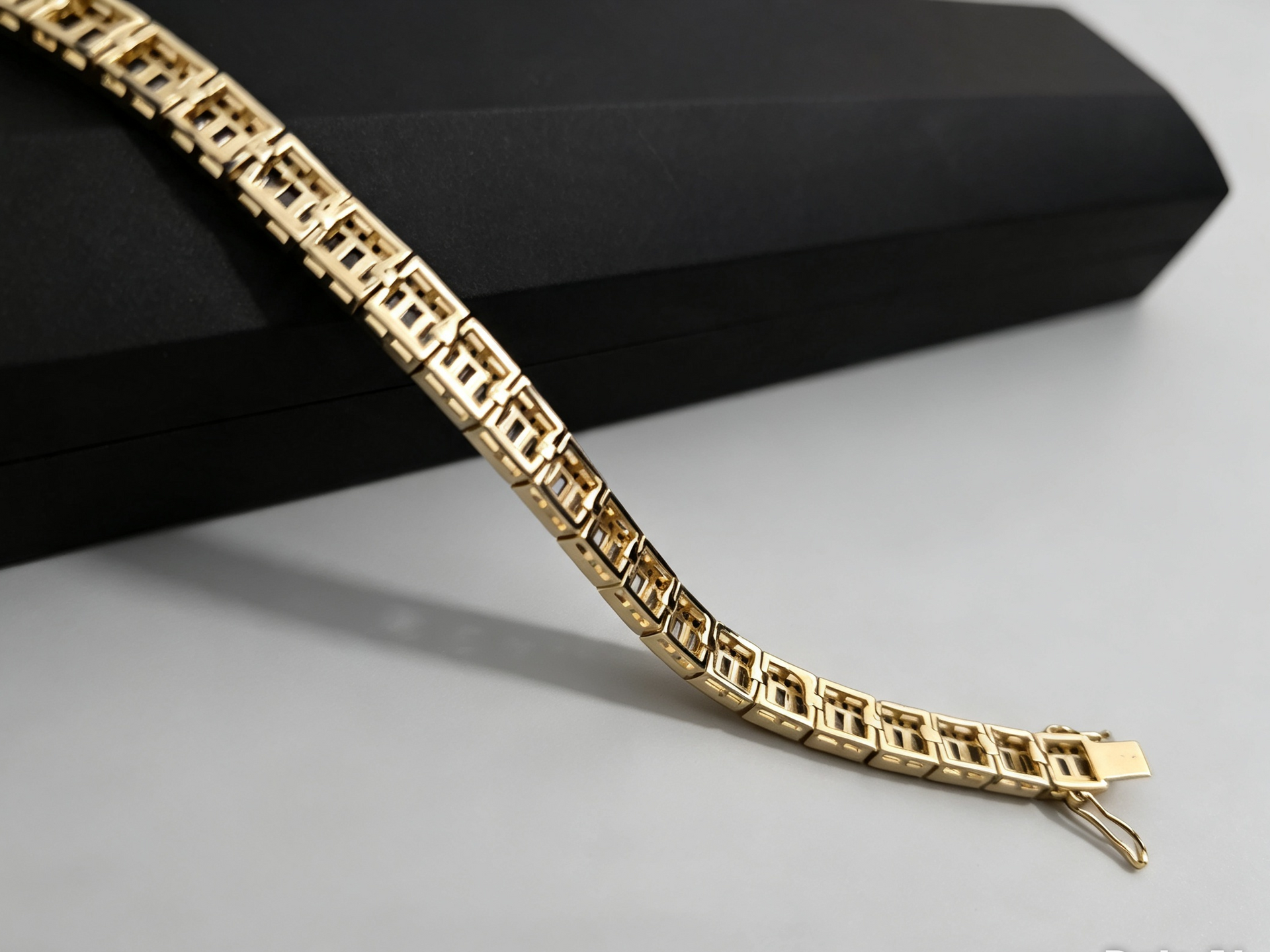 Baguette Lumière Bracelet | Baguette-Cut Gemstone Bracelet
