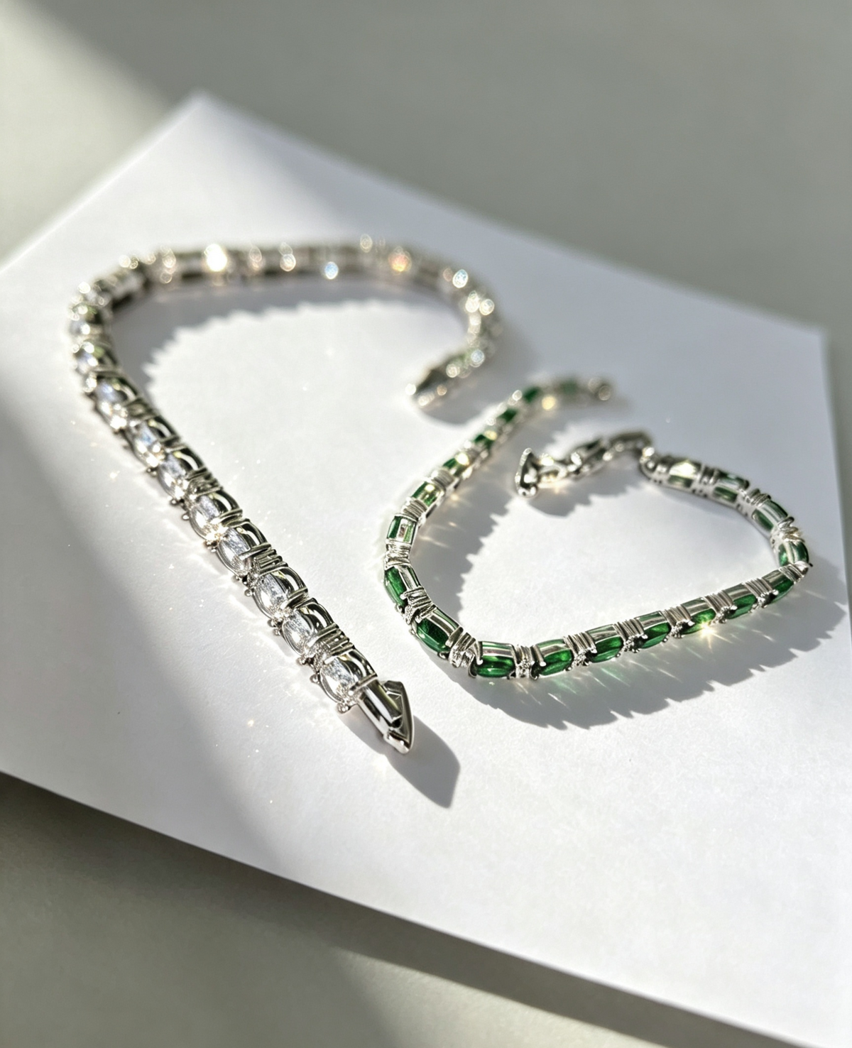 Choose Any 2 Tennis Bracelets | Special 2-Piece Offer | Yellow or White Gold Finish