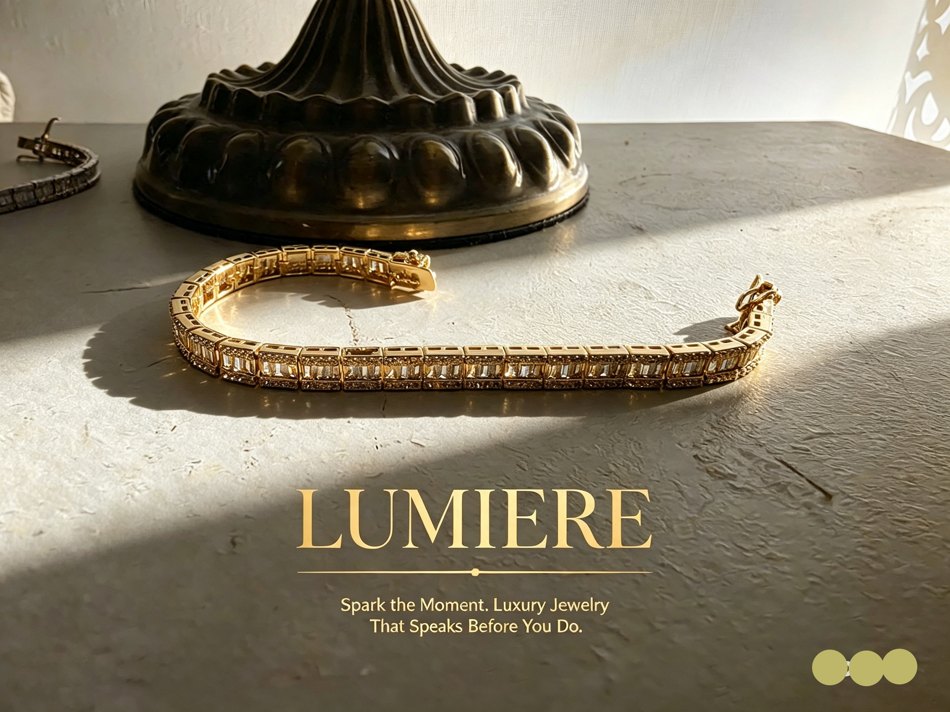 Baguette Lumière Bracelet | Baguette-Cut Gemstone Bracelet