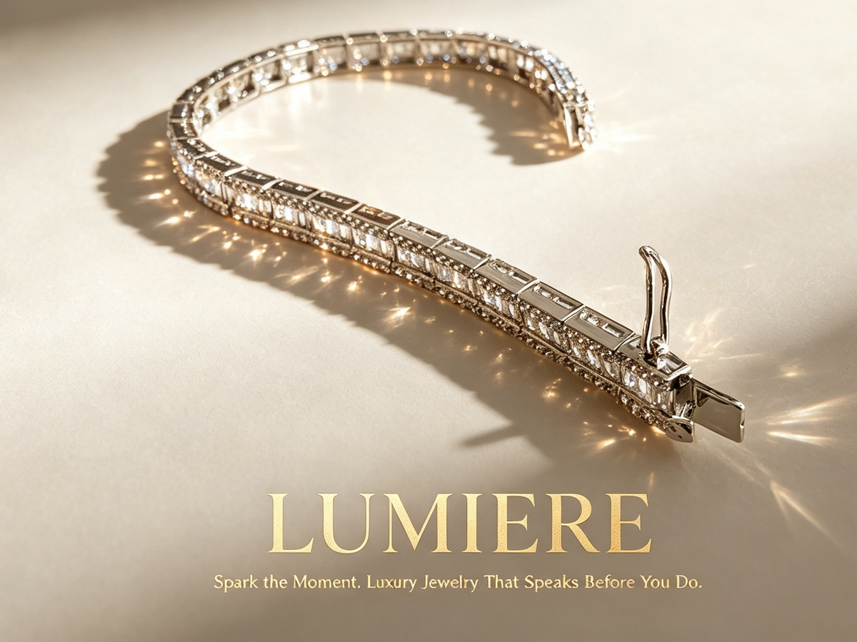 Baguette Lumière Bracelet | The Bracelet of Light