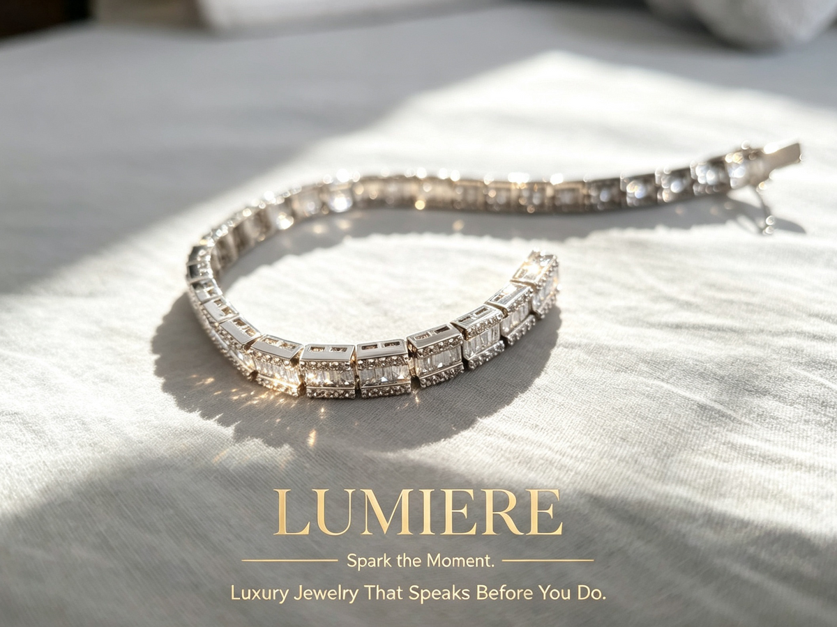 Baguette Lumière Bracelet | The Bracelet of Light